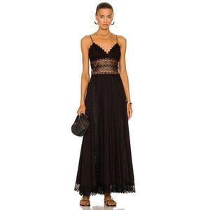 Charo Ruiz Brenda Long Dress black XL